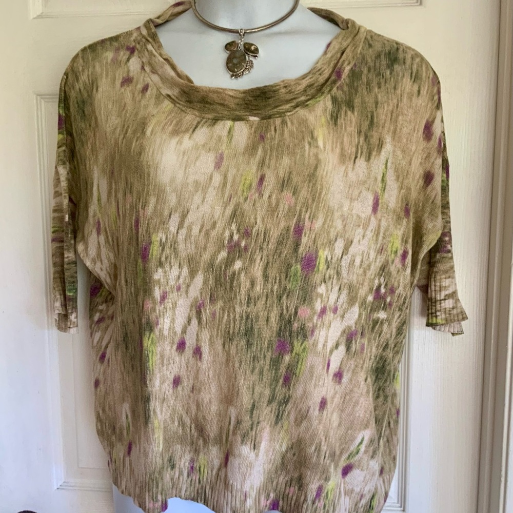 linen oversized top